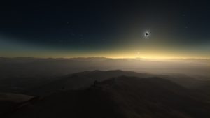 Éclipse solaire au Chili