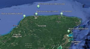 carte-avec-repères-réserves-naturelles-yucatán