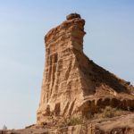 La Tozale de la Cobeta, dans le désert des Monegros, en Espagne