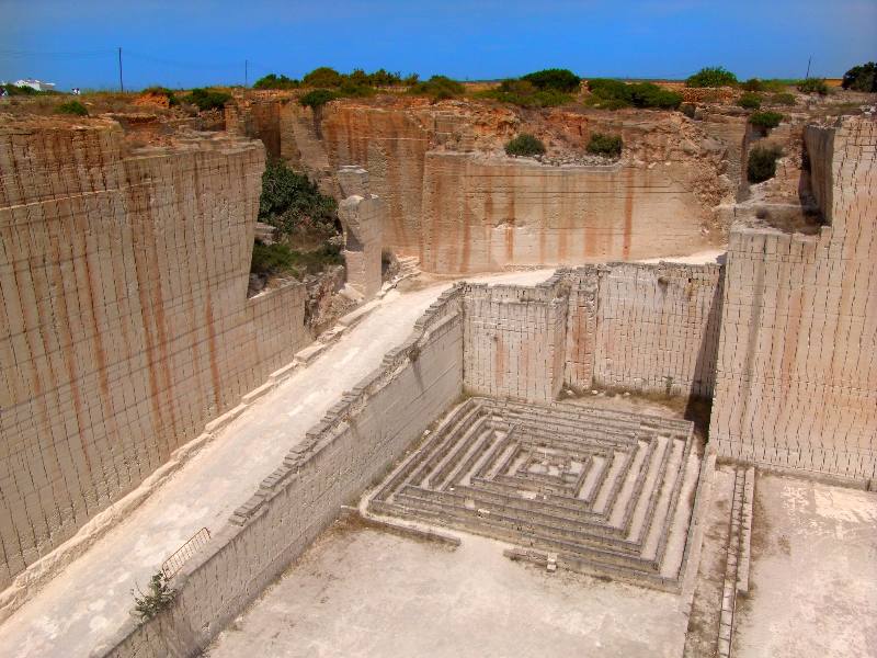 Le labyrinthe des carrières de s’Hostal, à Minorque, en Espagne