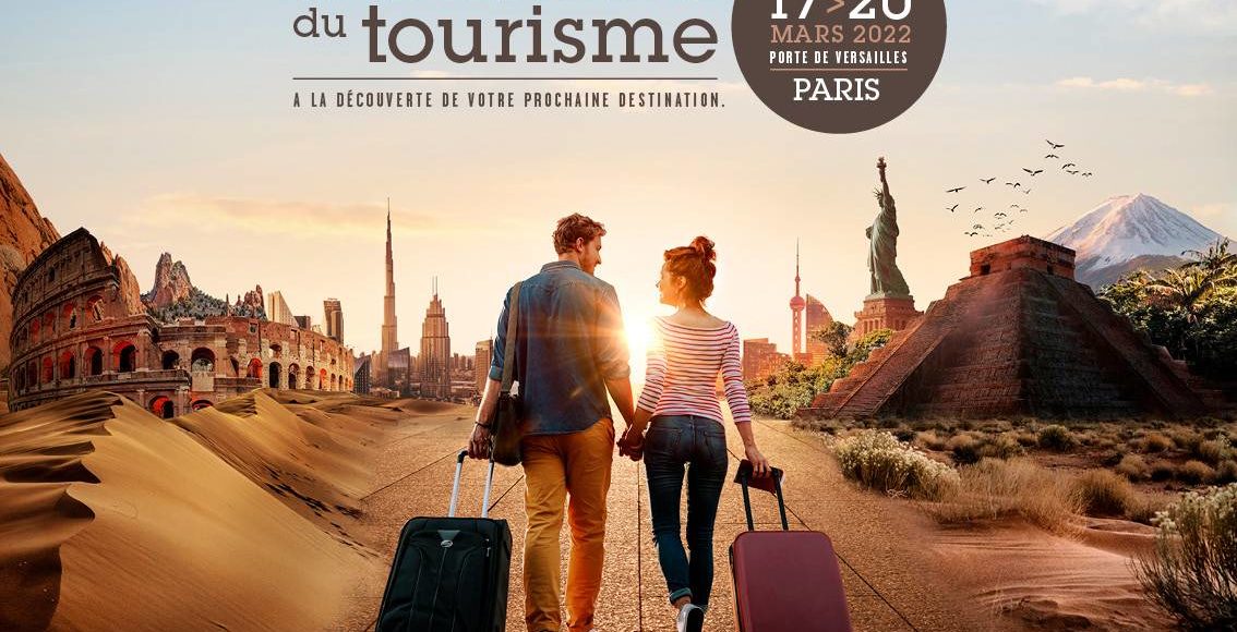 Affiche salon du tourisme 2022 à Paris